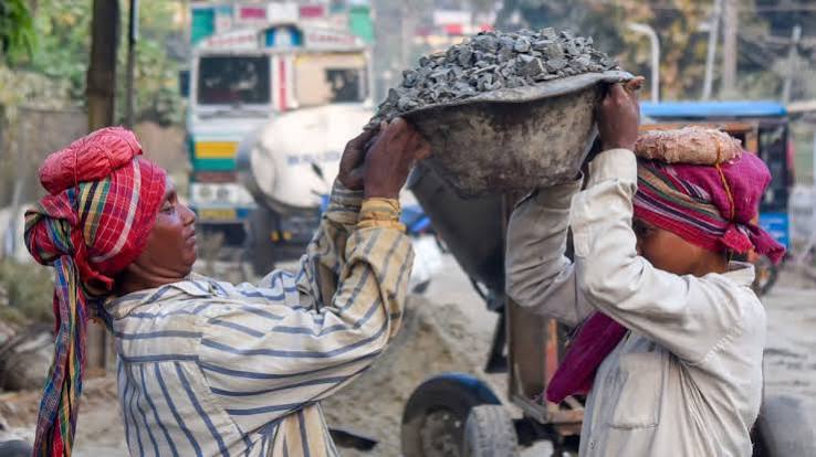 India labour force participation rate