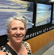 Thrilled to have two of my west coast paintings up at the Victoria Airport  YYJ (lower level)! They will be there for the next 6 months or so. If  you're traveling through,