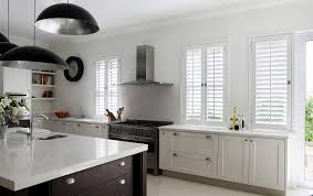 A vast choice of modern kitchens to customise according to taste, combining the various materials and elements: Style Your Kitchen With Plantation Shutters Sa Decor Design