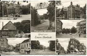 Essen Borbeck M Bahnhof Germaniaplatz Etc 1960 Gebr Sw Mehrbild Ak Heiner Zinoni