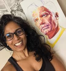 Captain Pike painting by artist