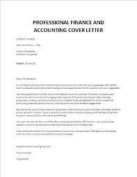 Its size should be between 10.5 and 12 points for readability. Finance And Accounting Cover Letter