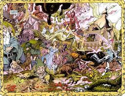 Fable wallpaper with new logo and bit of dreamy colors :d. Fables Wallpapers Comics Hq Fables Pictures 4k Wallpapers 2019