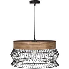 Suspension Leroy Merlin Plafonniers De Chambre Metal Noir Suspension Metal