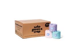 Plantpaper's chipboard cartons and shipping boxes are 100% recycled, recyclable, compostable, and free of dyes and coating. Who Gives A Crap Eco Friendly Recycled Toilet Paper Box Of 24 Rolls 3 Ply 400 Sheets Soft Strong Sustainable Biodegradable Plastic Free Buy Online In Canada At Canada Desertcart Com Productid 109500351