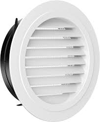Vent Systems 6'' Inch Brown Soffit Vent Cover - Round Air Vent Louver -  Grill Cover - Built-In Insect Screen - Hvac Vents For Bathroom, Home  Office, Kitchen - Pack Of 1 - Amazon.Com