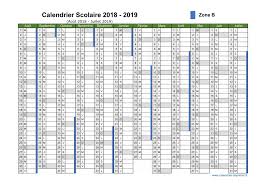 Vacances Scolaires 2018 2019 Zone B