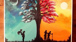 Show dad just how much you love him with a painted rock or even a few painted rock. Father S Day Drawing Easy Fathers Day Painting Easy Father S Day Then And Now Sunset Painting Youtube