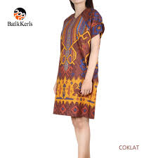 Baju batik bertali samping depan. Sackdress Batik Motif Horse Of Sumba Indonesian Supplies