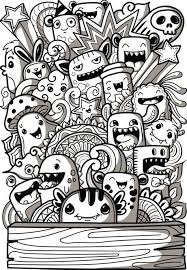 The best selection of royalty free cool doodles vector art, graphics and stock illustrations. Easy Doodle Art Monsters Shefalitayal