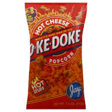 It makes a wonderful snack for parties, during the game or at other events. O Ke Doke Hot Cheese Popcorn 7 5 Oz Shipt