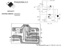 A pictorial circuit diagram uses simple images of components, while a schematic diagram shows the components and interconnections of the circuit using. Tda2030a Amplifier Circuit Used In Home Theaters Circuits Diy