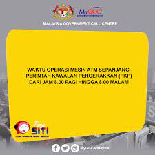 Jadi, operasi mesin atm dihadkan dari 8 pagi hingga 8 malam sahaja. Waktu Operasi Mesin Atm Malaysia Government Call Centre Facebook