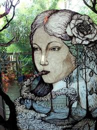 Myth from the The Antipodes Project a Collaborative Drawing by Marnie Pitts 