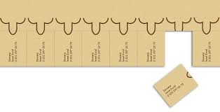 A business card with a chewed off part… 37 Unique Funny Business Cards Articles Thoughts From Framework Marketing