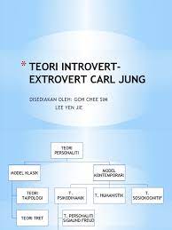 Carl jung brought an almost mystical approach to psychodynamic theory. Teori Introvert Extrovert Carl Jung