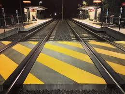 Waratah Mills On Sydney S Inner West Light Rail Line Light Rail Railroad Tracks Image