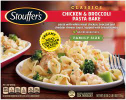 Todas las soluciones de #4fotos1palabra el juego de moda con más de 150.000.000 descargas. Chicken Broccoli Pasta Bake Family Size Frozen Meal Official Stouffer S