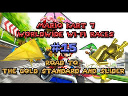 If you're going to get it, you might as well enjoy the ride and play online. Mario Kart 7 Worldwide Wi Fi Races 15 Unlocking The Gold Standard And Glider Youtube