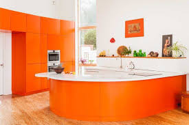 10 beautiful kitchens with orange walls