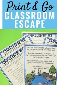 Digital Print Go Escape Room End Of Year Language Review Distance Learning Teaching Language Arts Teacher Tired Language Review
