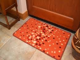Compare prices & save money on rugs. Riviera Terracotta Beige Squares Non Slip Machine Washable Rug Rugs Supermarket