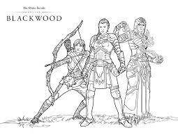 Facebook is showing information to help you better understand the purpose of a page. Bring Some Color To Blackwood With These New Coloring Pages The Elder Scrolls Online