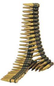 Plastic Bullet Belt Fancy Dress Accessories Army Fancy Dress Army Costume