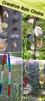 Demonstration by cindy shepard, author of 'bottle art'. Creative Rain Chains Hative