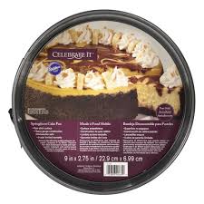 Wilton Celebrate It 9 Springform Cake Pan Nonstick Springform Pan Cake Baking Utensils Cake Pans