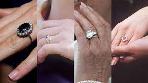 While kate middleton was presented princess diana's ring and a wedding band of welsh gold handed down through the family, zara and. Here S What The British Royal Engagement Rings Look Like