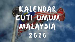 Perhatian untuk warga kedah yang ingin mengetahui jadual dan tarikh cuti umum tahun 2020. Kalendar Cuti Umum Malaysia 2020