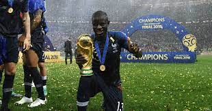 Ngolo kante of france poses with his man of the match trophy following the 2018 fifa world cup russia group c match between denmark and france at luzhniki stadium on june 26, 2018 in. France Stars Prove How Much N Golo Kante Means To Them With Amazing Video Football London