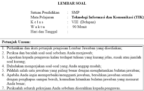 Oct 11, 2020 · rpp bdr informatika sma ma kelas 10 daring 21 sep 2020 post a comment assalamu alaikum. Soal Dan Kunci Jawaban Pat Informatika Smp Kelas 8 Kurikulum 2013 Didno76 Com