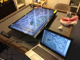Setting Up A Digital Tabletop For Gaming Boardgamegeek Boardgamegeek Dungeons And Dragons Dragon Table Dnd Table
