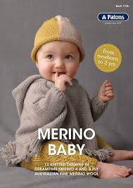 Brand New For 2017 Patons Merino Baby Book 1106 13 Gorgeous Modern Knitted Designs In Dreamtime Merino 4 A Baby Knitting Books Baby Knitting Modern Knitting