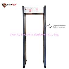 The system will keep on detecting the current, when the voltage is lower than enough, the red alert light will be on,which indicate that you should replace the. Infrared Body Temperature Sensor Walk Through Metal Detectors Gate To Check Fever Person In Hotel