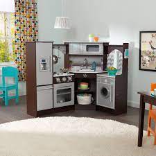 Kidkraft Ultimate Corner Play Kitchen With Lights Sounds Kohls Kidkraft Corner Kitchen Play Kitchen Sets Kitchen Sets For Kids
