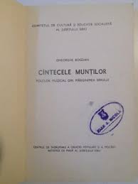 Festivalul internaţional de folclor „cântecele munților din sibiu. Cantecele Muntilor Folclor Muzical Din Marginimea Sibiului De Gheorghe Bogdan
