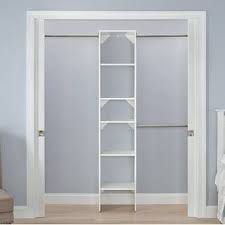 This organizer has four centre shelves (one's adjustable) where you can keep your folded sweaters and shirts. Easy Track Basic Hanging 48 W 96 W Closet System Reviews Wayfair Closet Organizing Systems Closet System Hanging Closet System