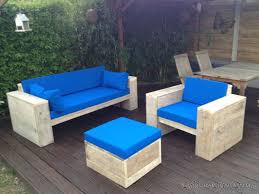 Bauholz Lounge Set Goppingen Pallet Gỗ Pallet