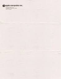 Steve Jobs Letterhead 1982 Letterhead Design Letterhead Job Letter