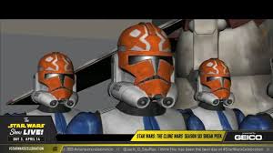 Brief prop and costume history first seen in attack of the replicas: New 501st Clone Regiment With Helmet Designs That Resemble Ahsoka Starwars