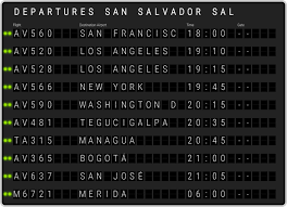 San Salvador Cuscatlán Airport Departures & [SAL] Flight Schedules