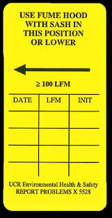 Fume Hood Program