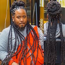 Instagram Photo By Locsbylokelo Men S Loc Maintenance Style Lobster Barrels 2 Strand Twist Twis Dread Hairstyles For Men Hair Styles Dreads Styles