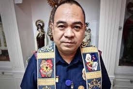 The first Mass of the new priest from the diocese of Surabaya