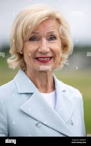 Nuremberg, Germany. 07th July, 2021. Nuremberg's mayor of culture Julia  Lehner (CSU) smiles during an appointment at the former Nazi Nazi Party  Rally Grounds. Credit: Daniel Karmann/dpa/Alamy Live News Stock Photo -