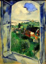 Marc Chagall La Fenetre Sur L Ll De Brehat 1924 At Kunsthaus Zurich Zurich Switzerland Marc Chagall Art Painting Art
