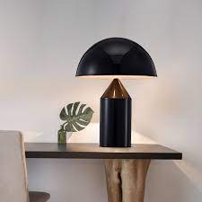 Designed and manufactured in italy, 1977. Italian Design Atollo Oluce Table Lamp Replica